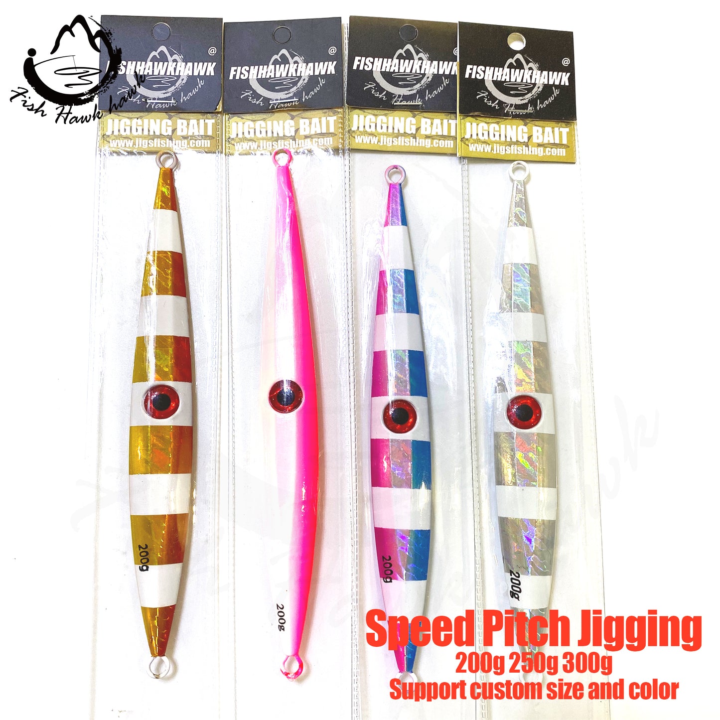 #68 Speed Pitch Jigs Bait 200g 250g 300g