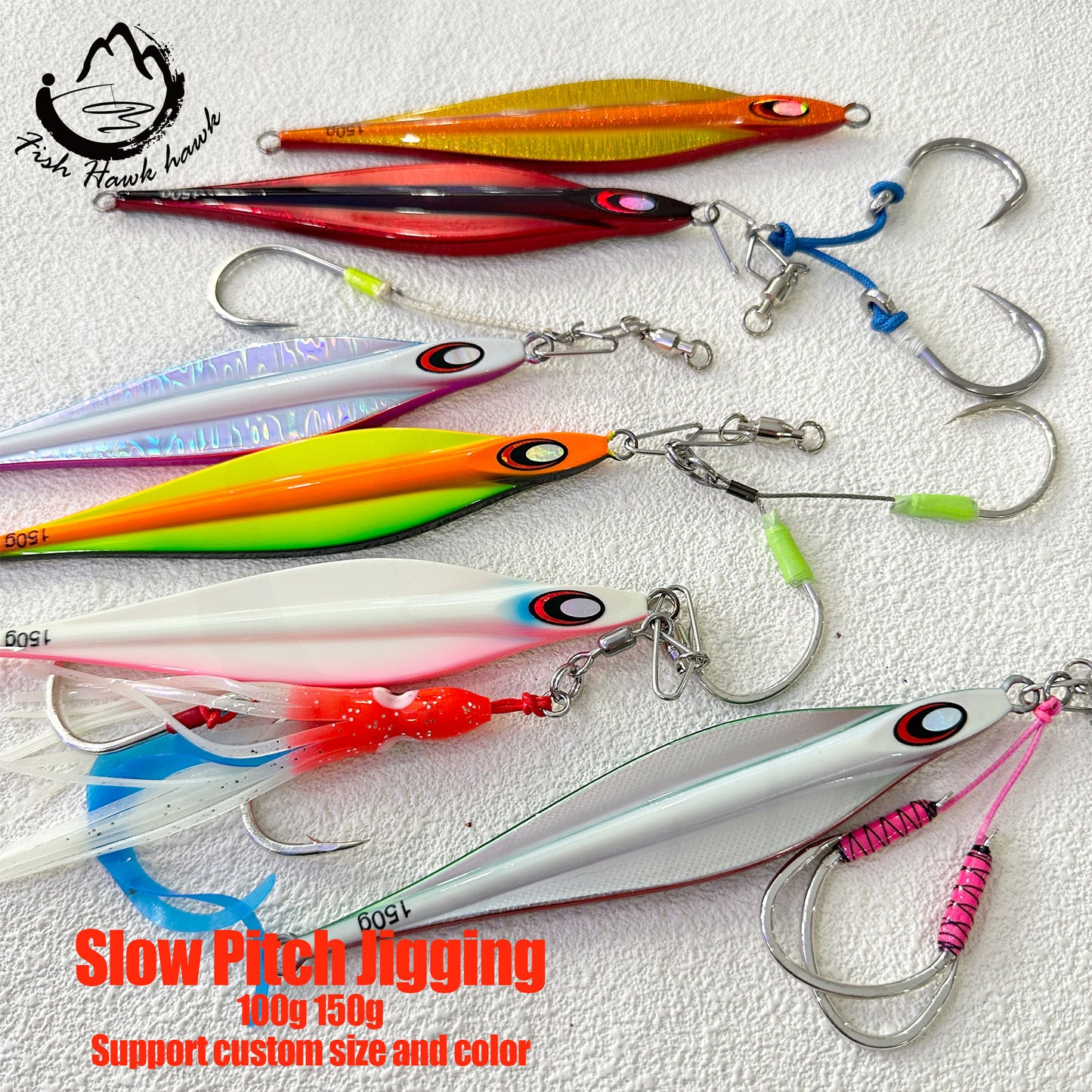 国#18 Speed/Slow Jigs Bait 100g 150g