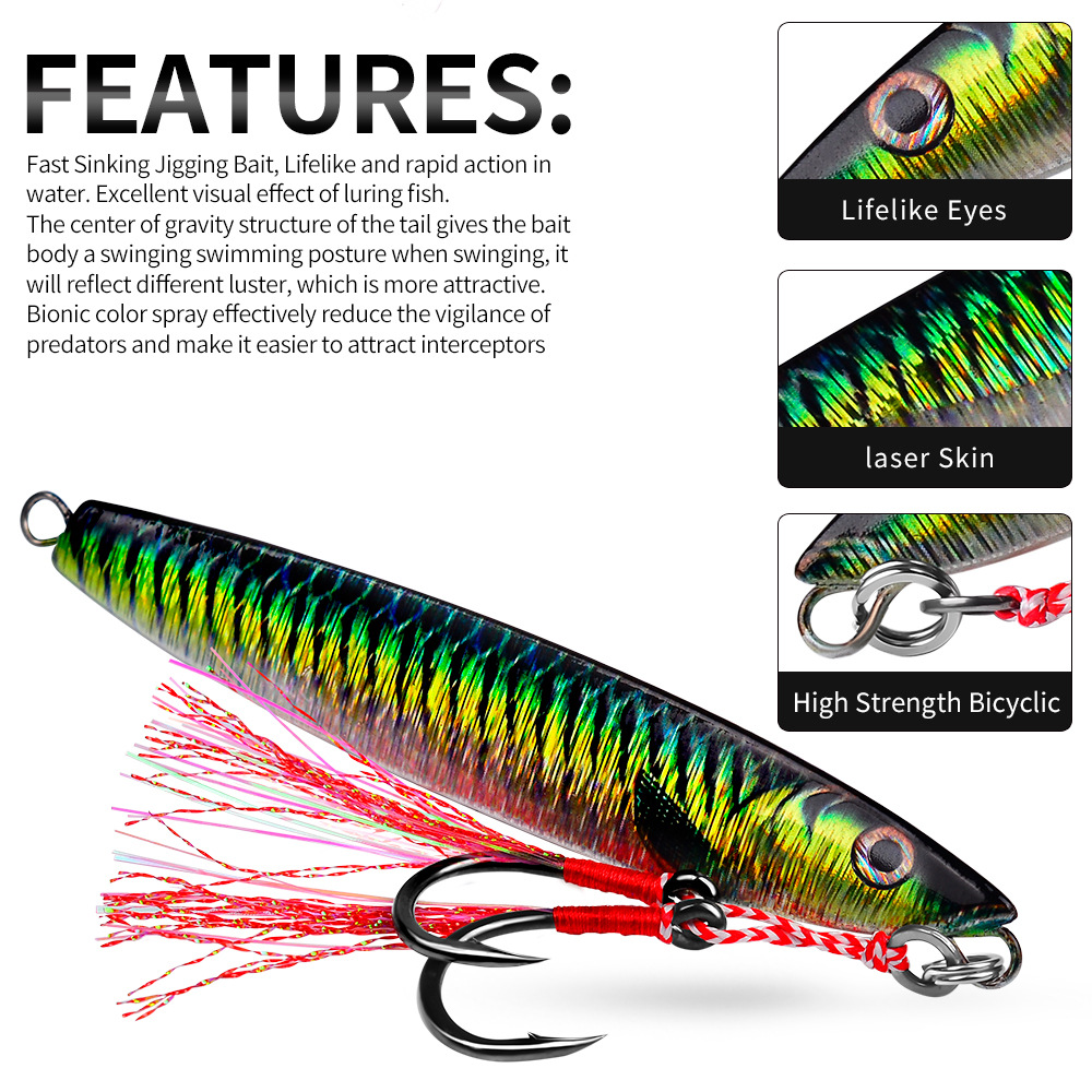 #82 Slow Pitch Jigs 78g