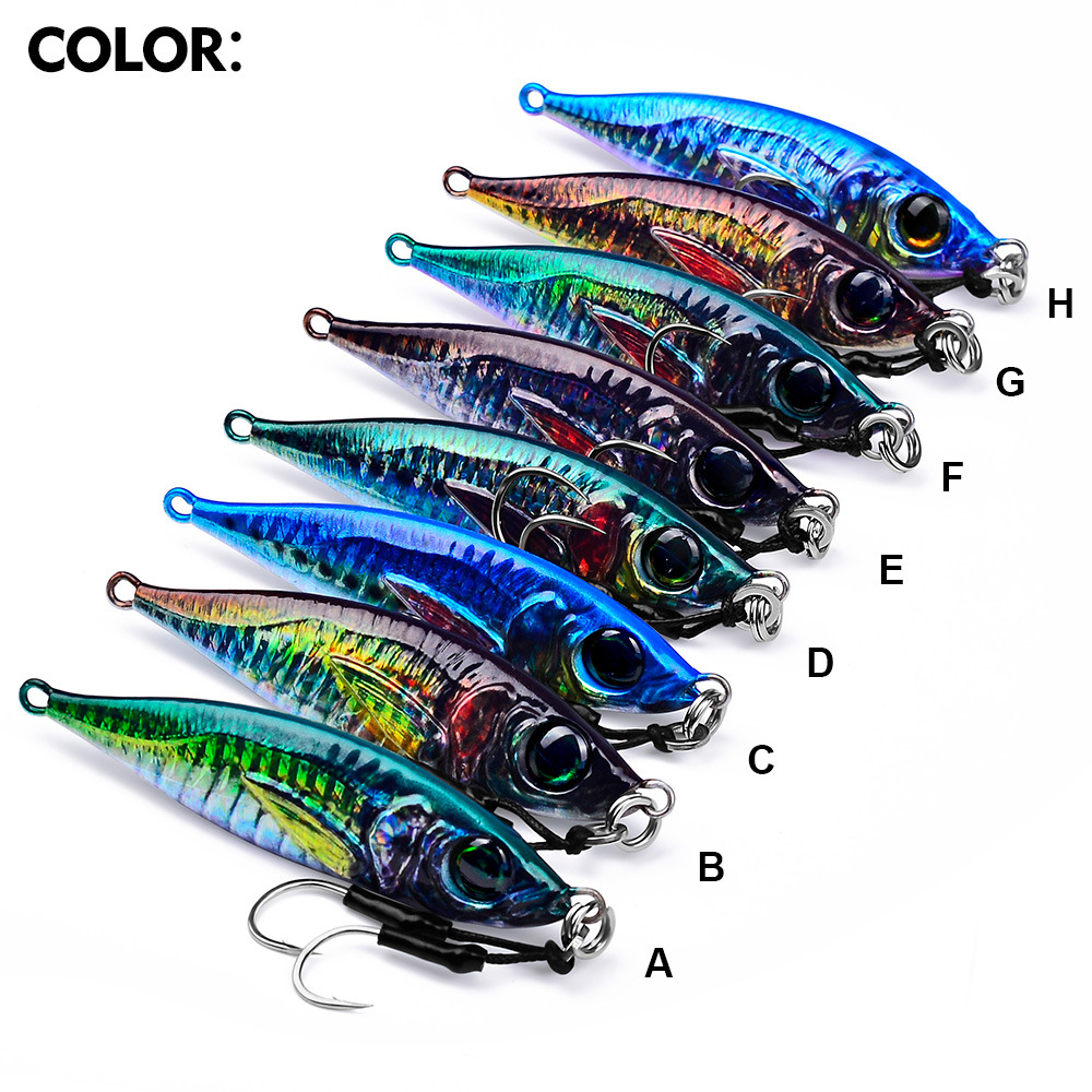 #70 Slow Pitch Jigs 7g 10g 14g 21g 28g 40g 60g 80g 120g 180g 200g