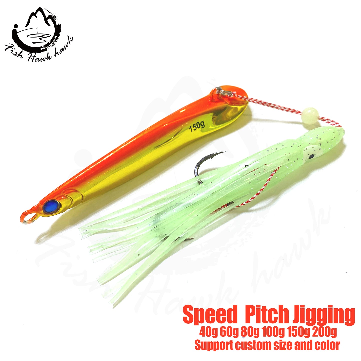 拓#154 Speed Jigs Bait 40g 60g 80g 100g 150g 200g