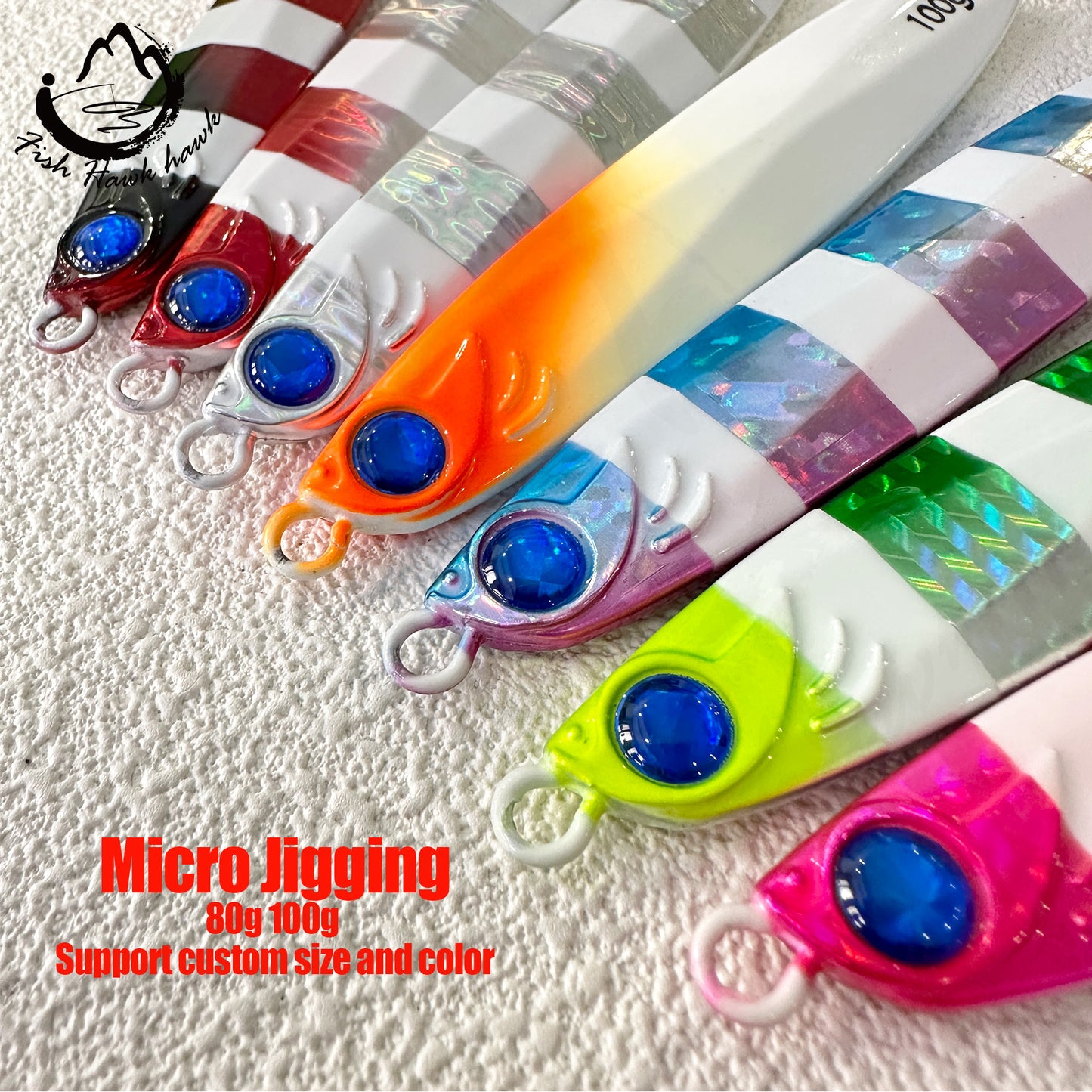 海#143 Micros Jigs Bait 80g 100g