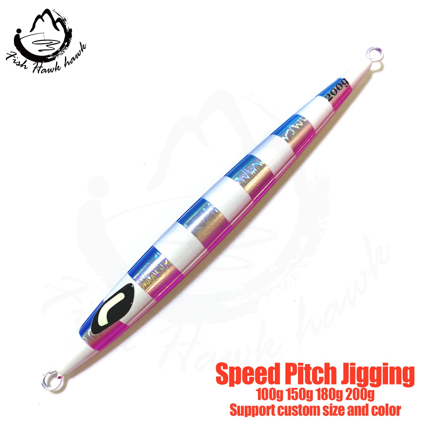 渔#79 Speed Pitch Jigs Bait 100g 150g 180g 200g