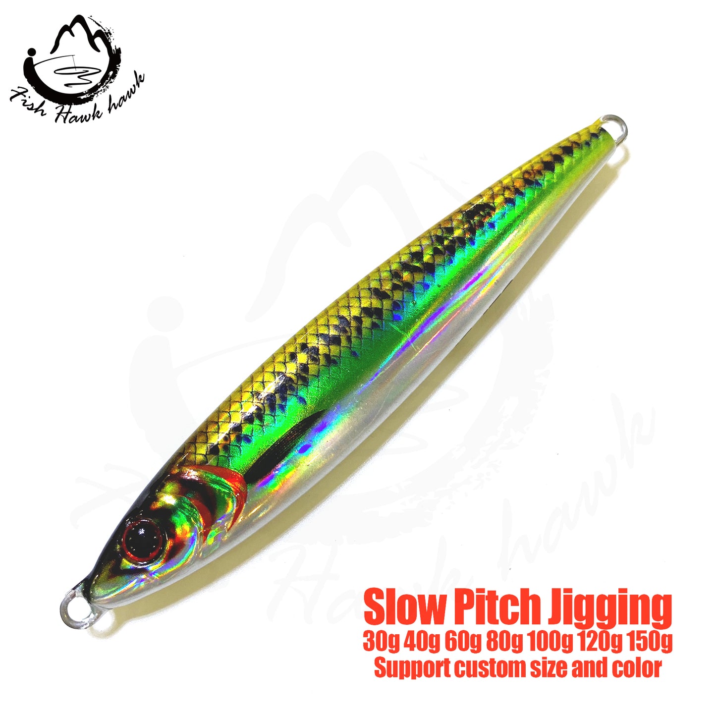 索#47 Slow/Speed Pitch Jigs Bait 30g 40g 60g 80g 100g 120g 150g