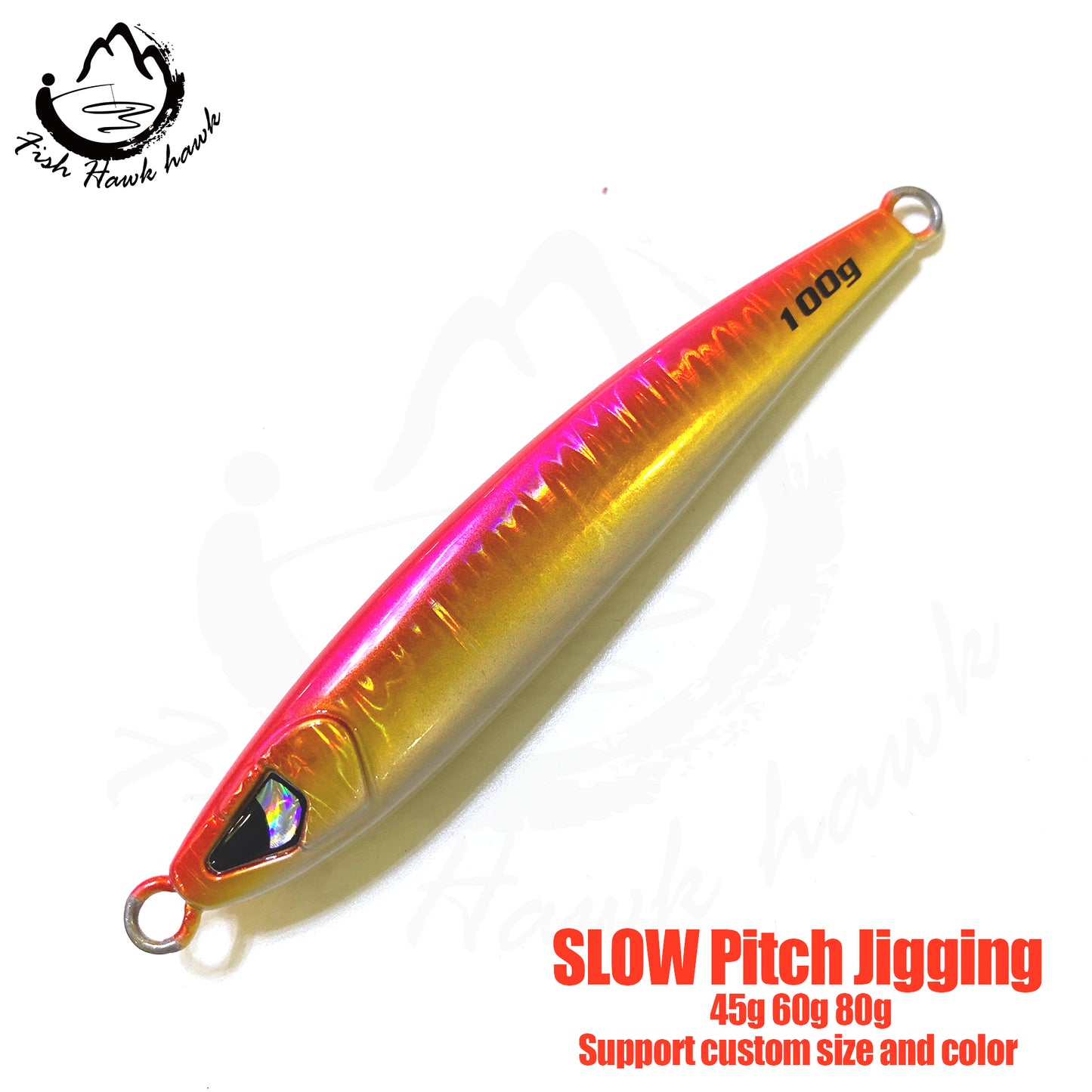 骏~拓#85 Slow/Speed Pitch Jigs Bait 45g 60g 80g