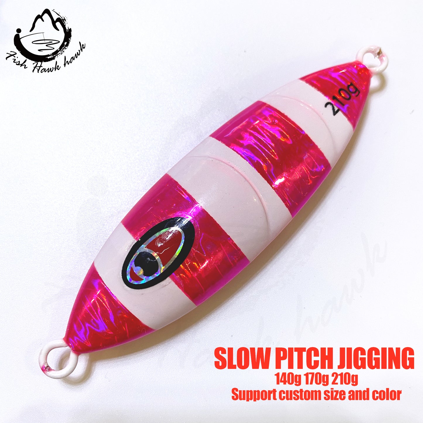 海#24 Slow Pitch Jigs Bait 140g 170g 210g