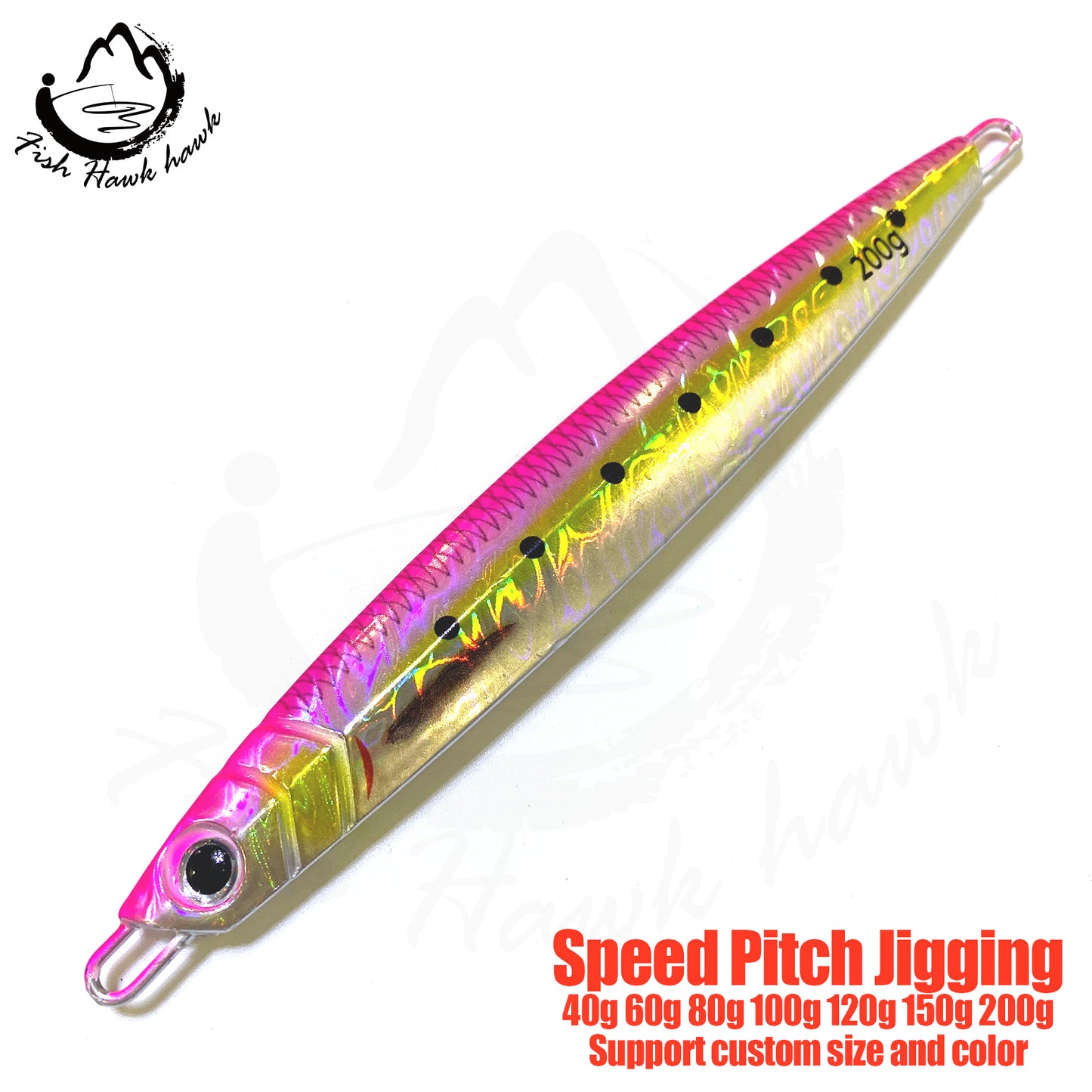 L #9 Slow/Speed Jigs 40g 60g 80g 100g 120g 150g 200g