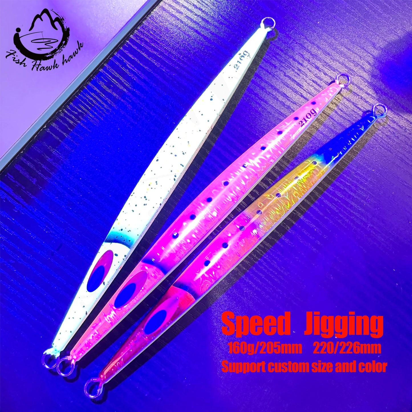 明#46 Speed Jigs Bait 160g 210g