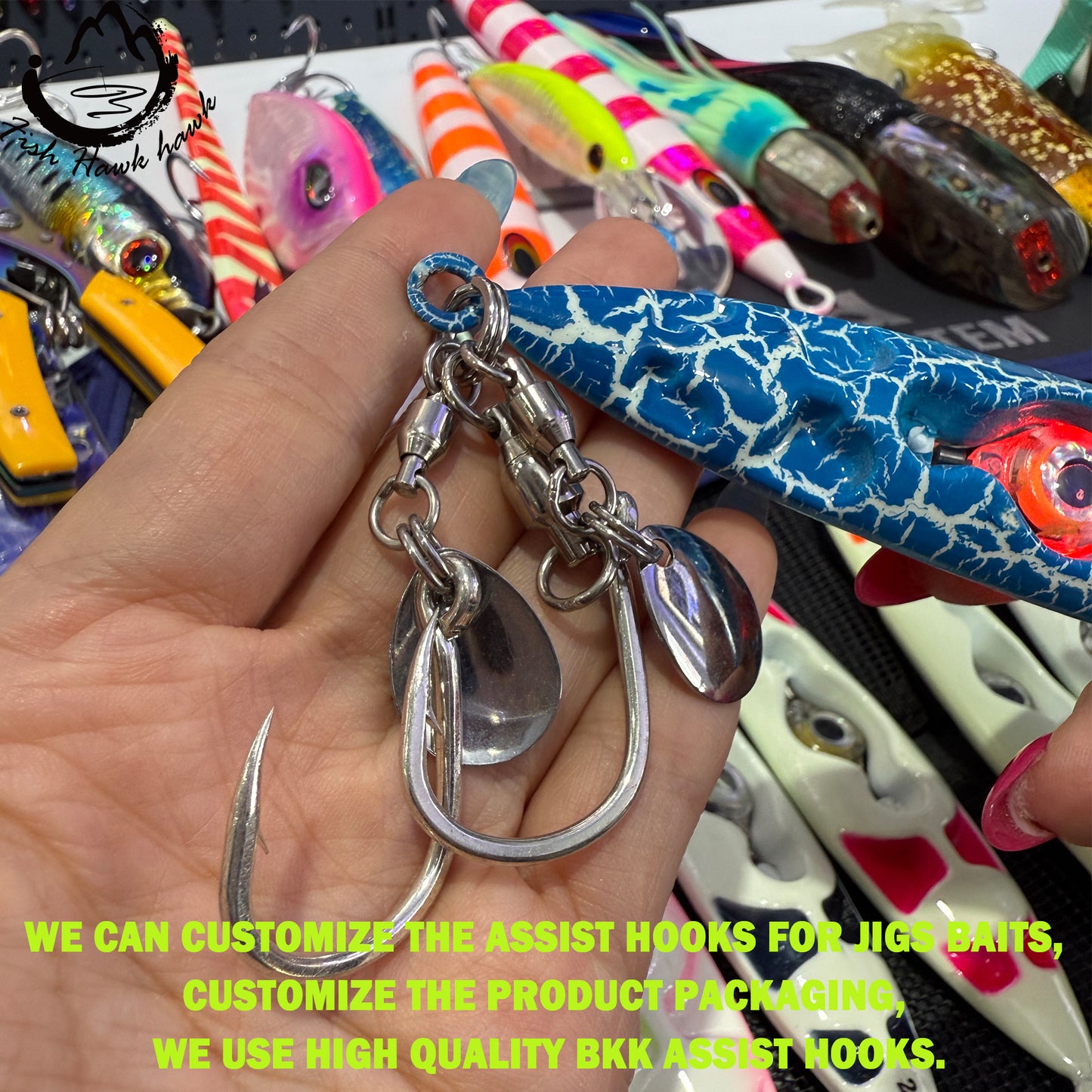 New 3D LED Bait Light Jigpara Slow Pitch Jig High Performance Jigging Lure with Glow Paint 100g 120g 150g 200g 250g