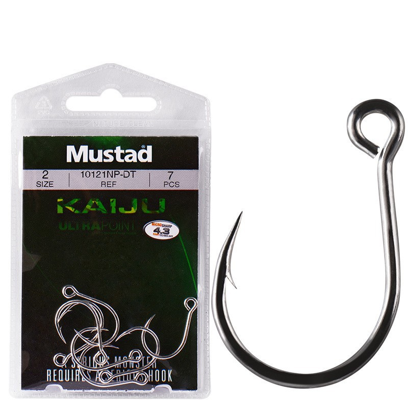 New High Quality Mustad Jigging Hook/Assist Hook for Saltwater Fishing Hooks #1 #2 #4 #6 #8 #1/0 #2/0 #3/0 #4/0 #5/0 #6/0 #7/0 #8/0