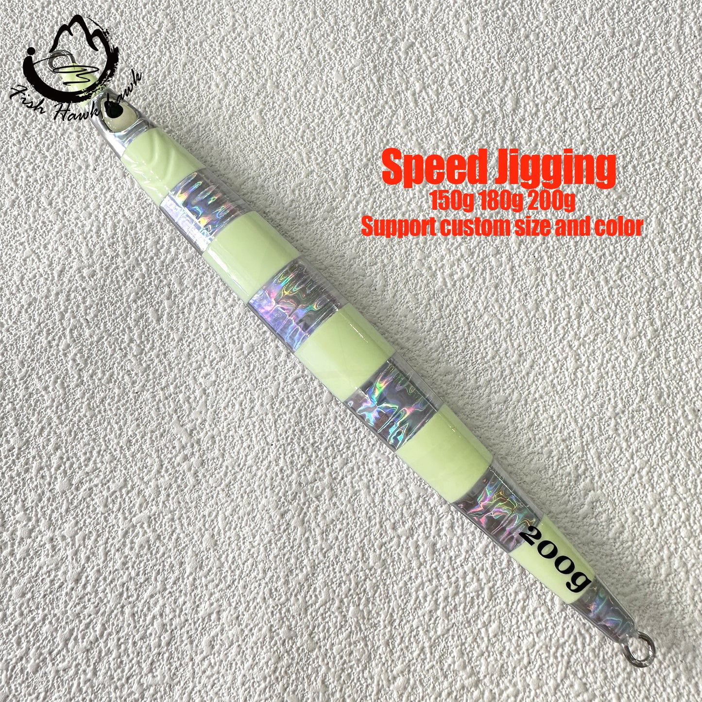 #52 Speed/Slow Pitch Jigs 150g 180g 200g