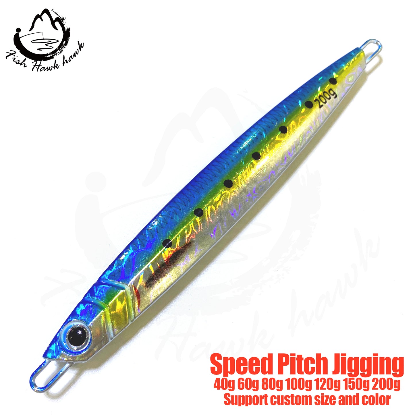 L #9 Slow/Speed Jigs 40g 60g 80g 100g 120g 150g 200g