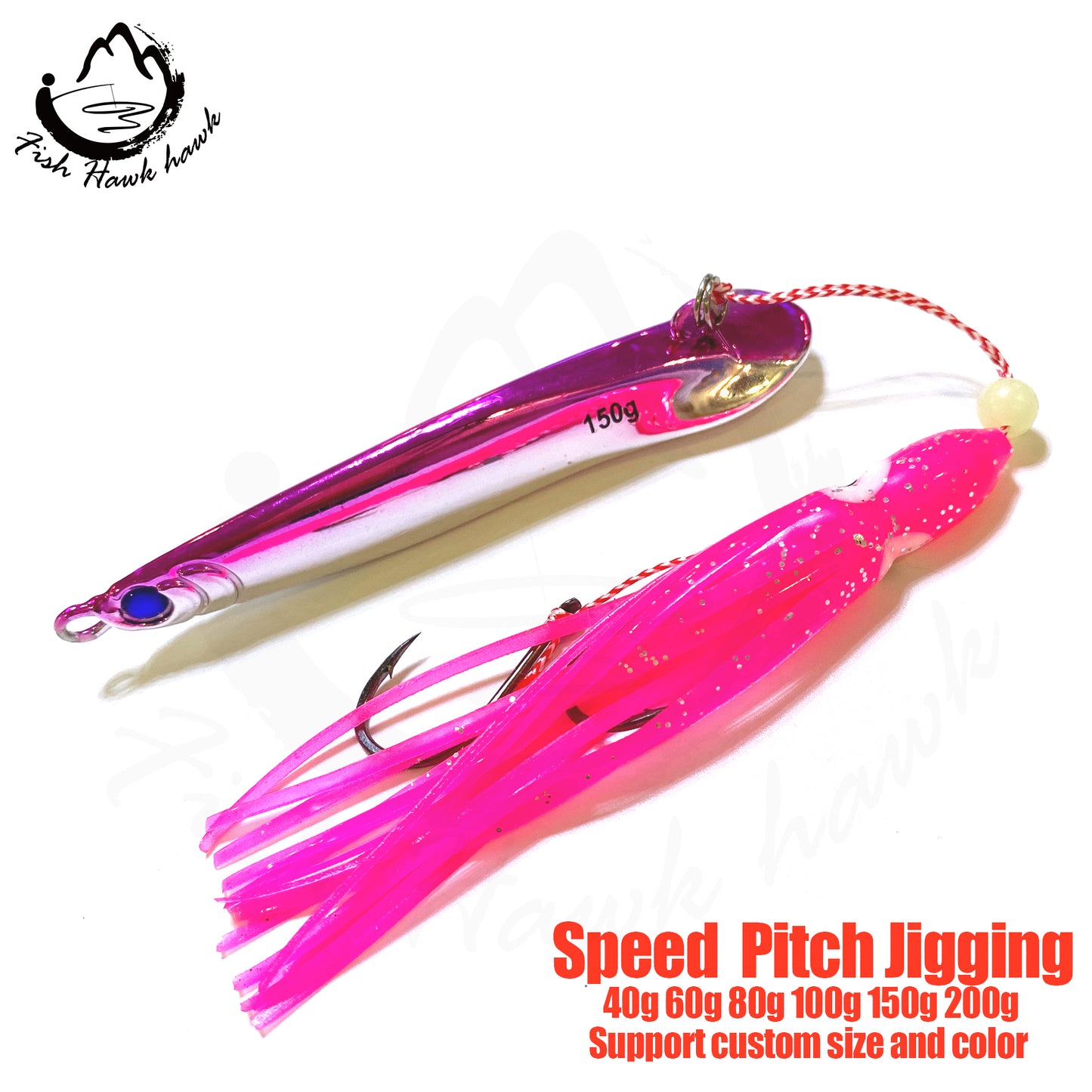 拓#154 Speed Jigs Bait 40g 60g 80g 100g 150g 200g