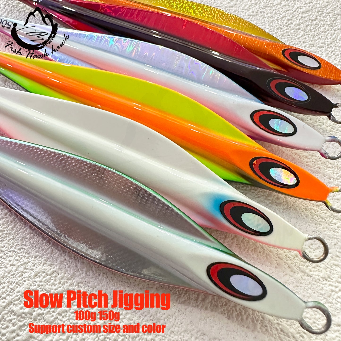国#18 Speed/Slow Jigs Bait 100g 150g
