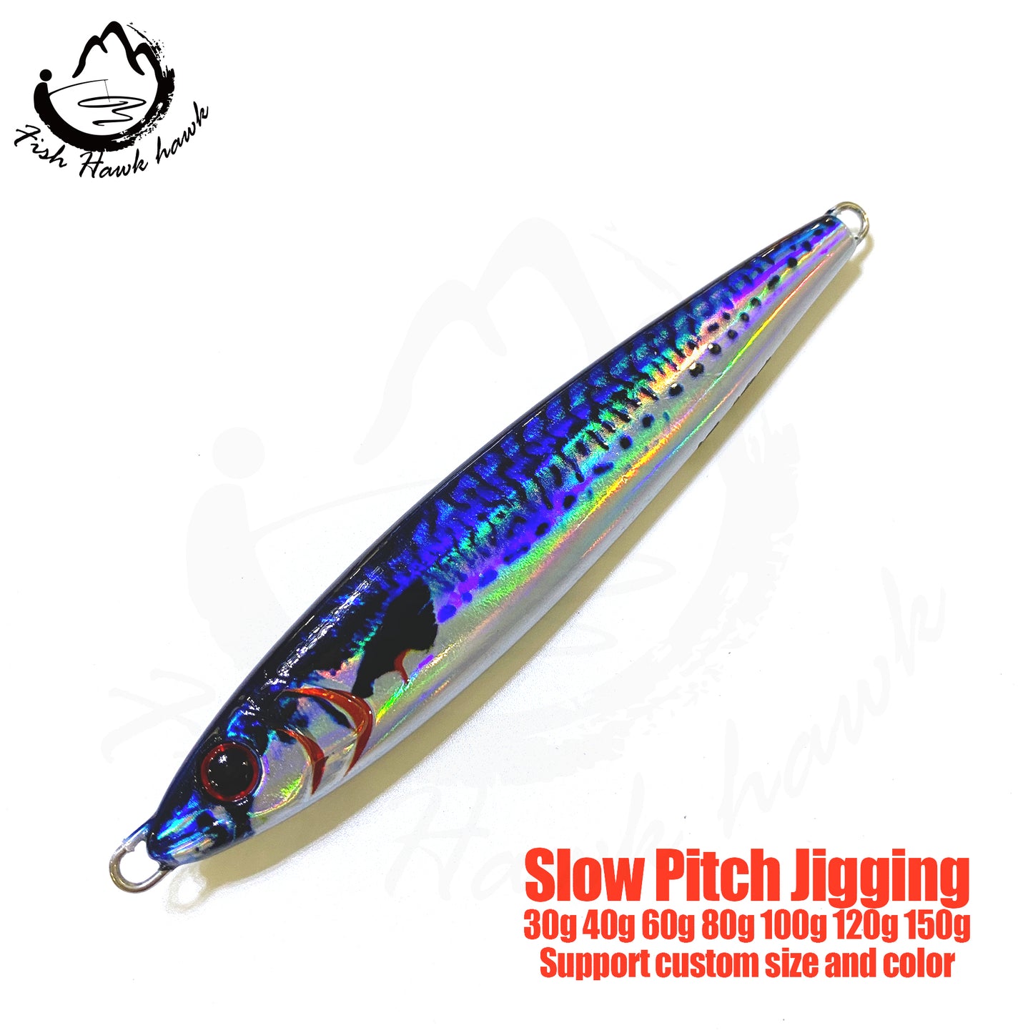 索#47 Slow/Speed Pitch Jigs Bait 30g 40g 60g 80g 100g 120g 150g