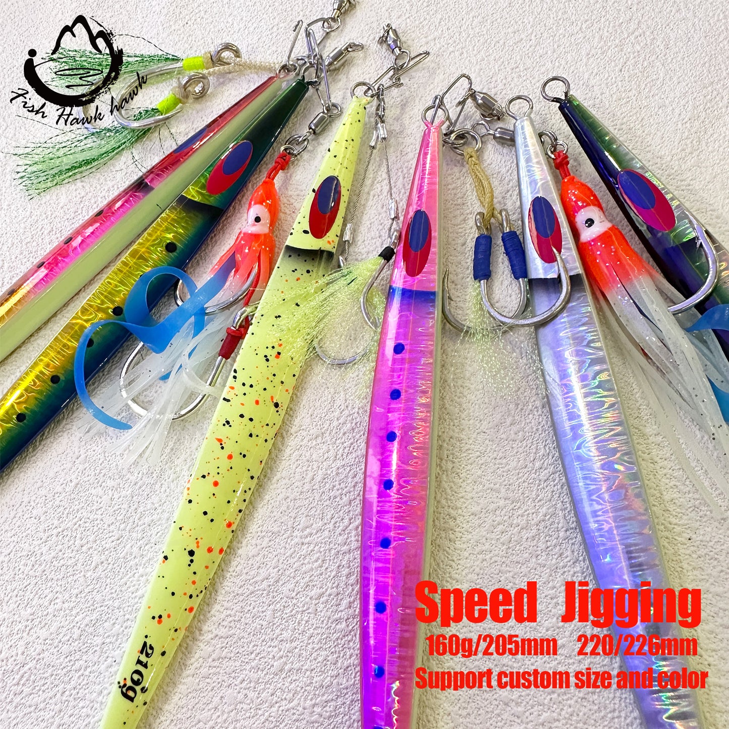 明#46 Speed Jigs Bait 160g 210g