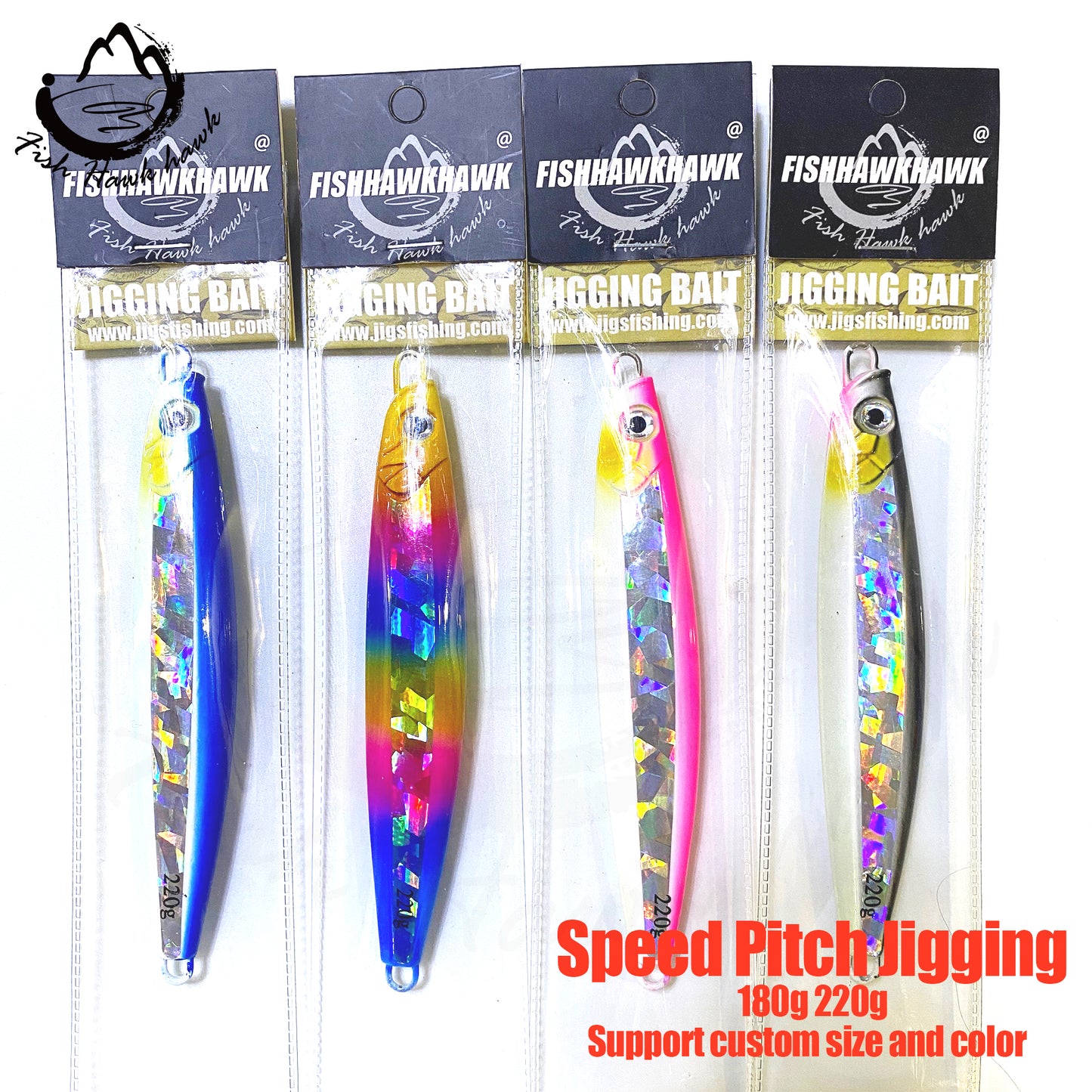 #97 Slow/Speed Pitch Jigs Bait 180g 220g