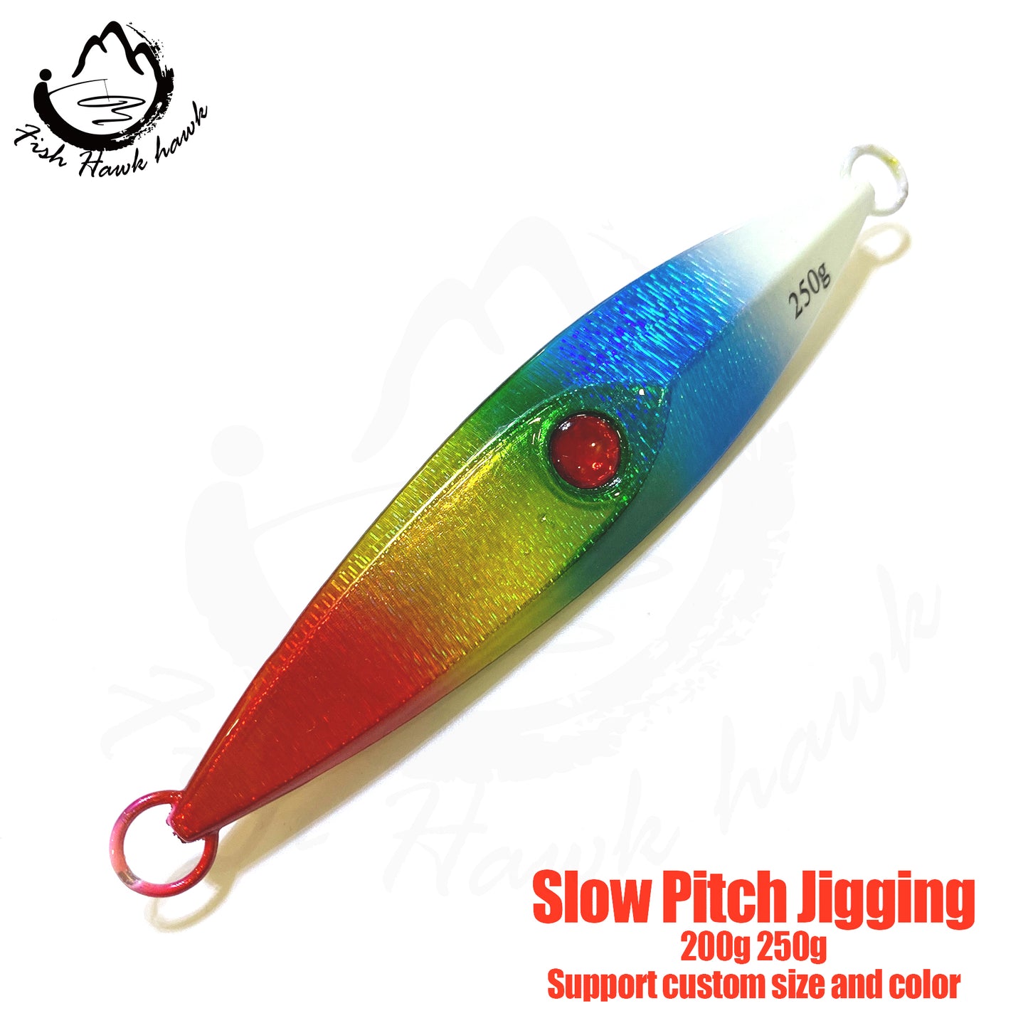 渔#38 Slow Pitch Jigs Bait 200g 250g