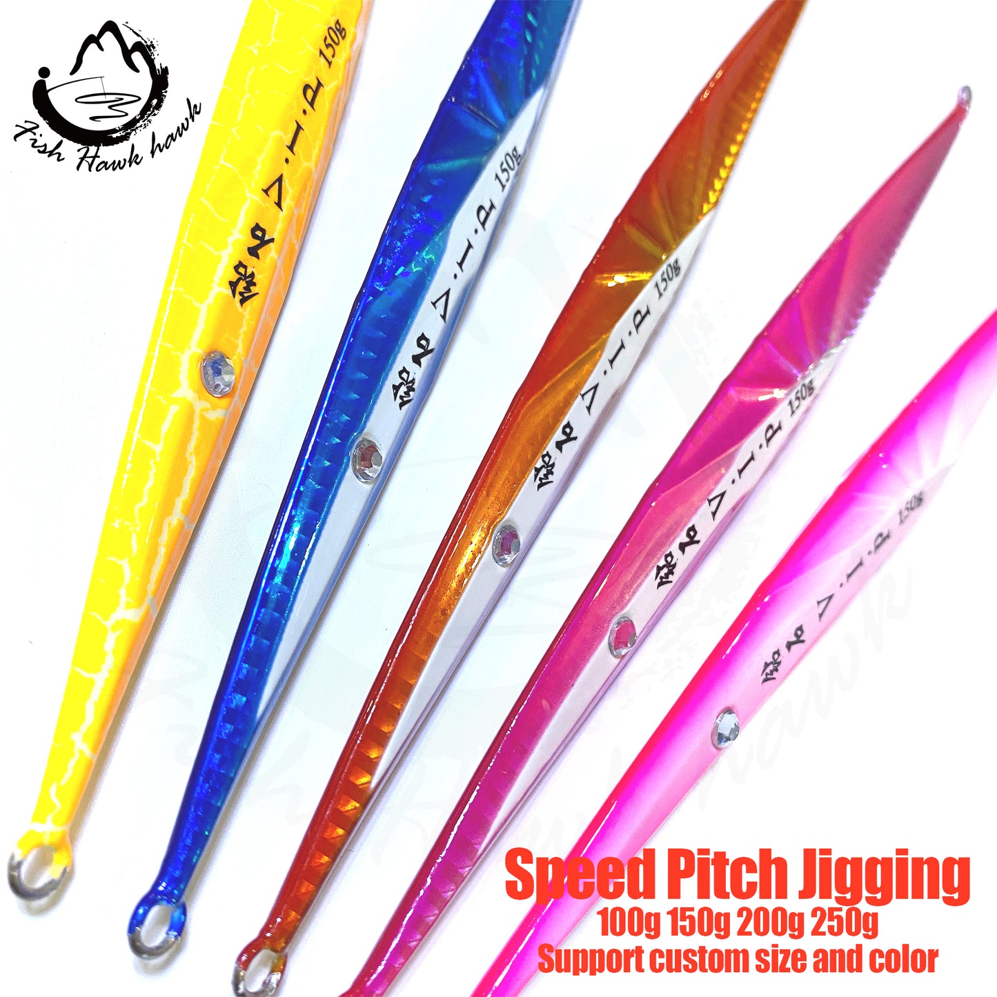 骏#70 Speed Pitch Jigs Bait 100g 150g 200g 250g