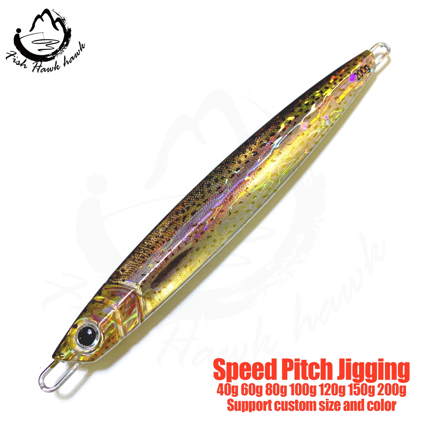 L #9 Slow/Speed Jigs 40g 60g 80g 100g 120g 150g 200g