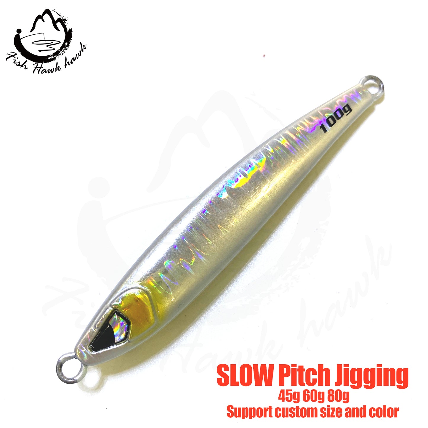 骏~拓#85 Slow/Speed Pitch Jigs Bait 45g 60g 80g