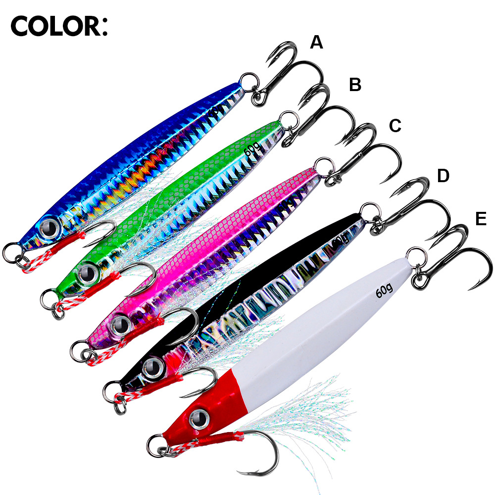 #64 Slow Pitch Jigs 10g 15g 20g 30g 40g