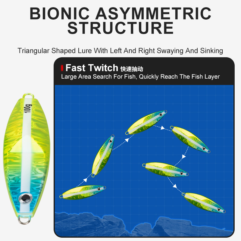 #108 Slow Pitch Jigs 80g 100g
