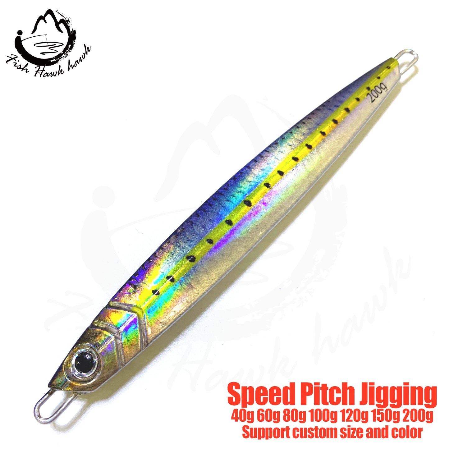 L #9 Slow/Speed Jigs 40g 60g 80g 100g 120g 150g 200g