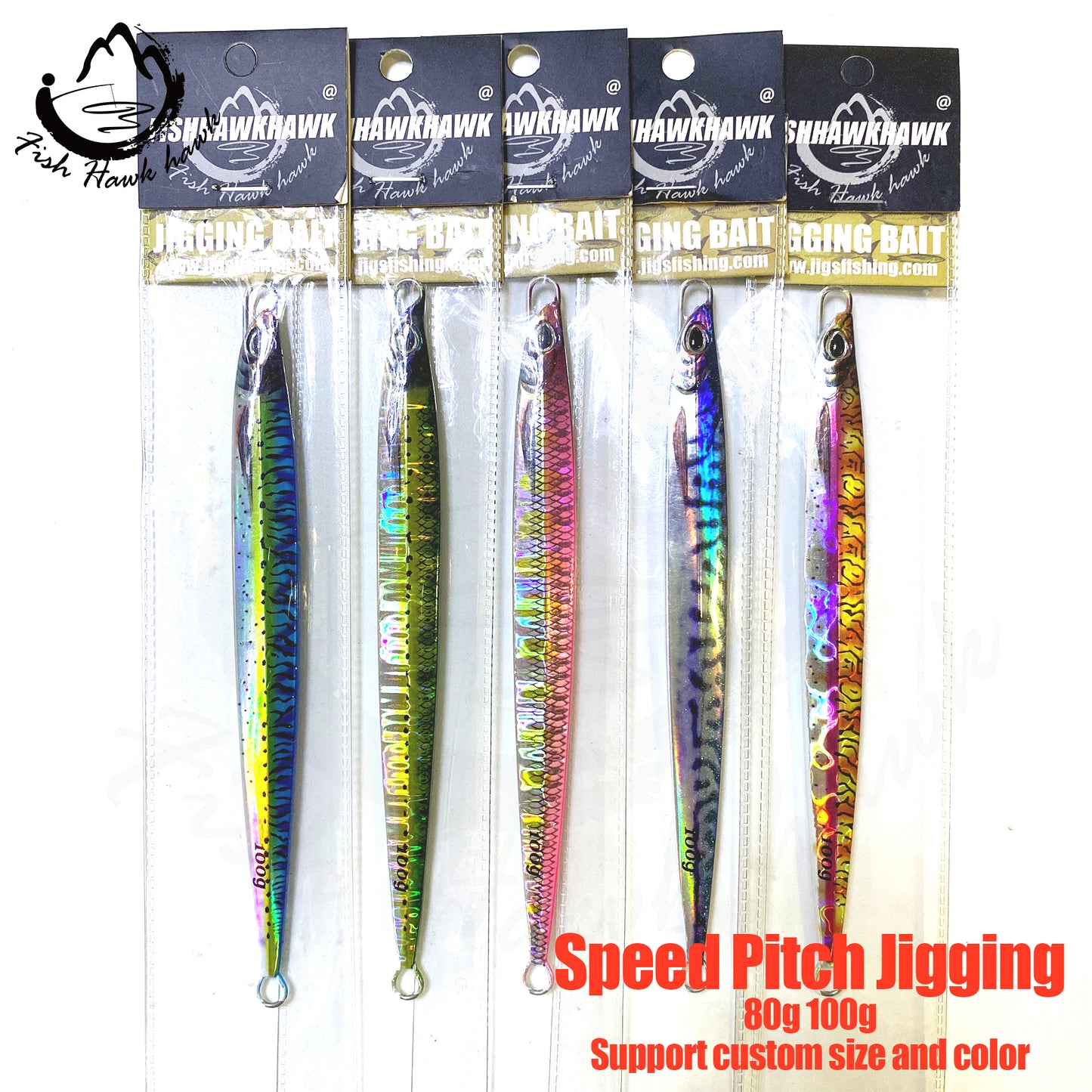 骏#106 Speed Pitch Jigs Bait 80g 100g