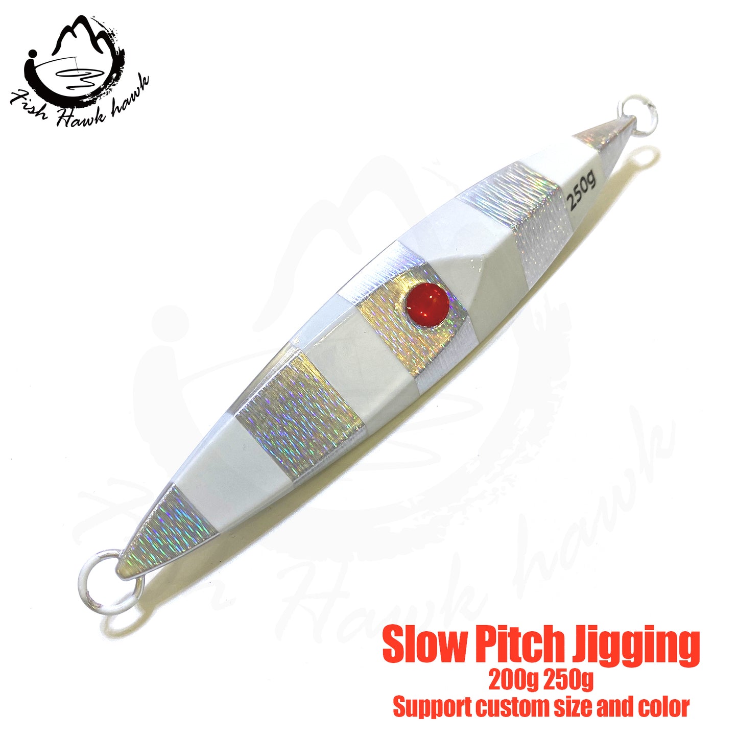 渔#38 Slow Pitch Jigs Bait 200g 250g