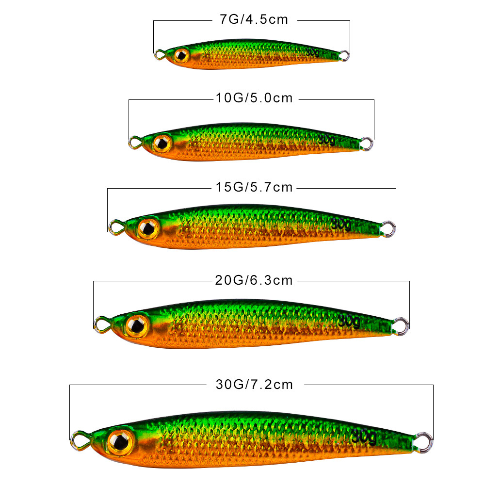#72 Slow Pitch Jigs 7g 10g 15g 20g 30g