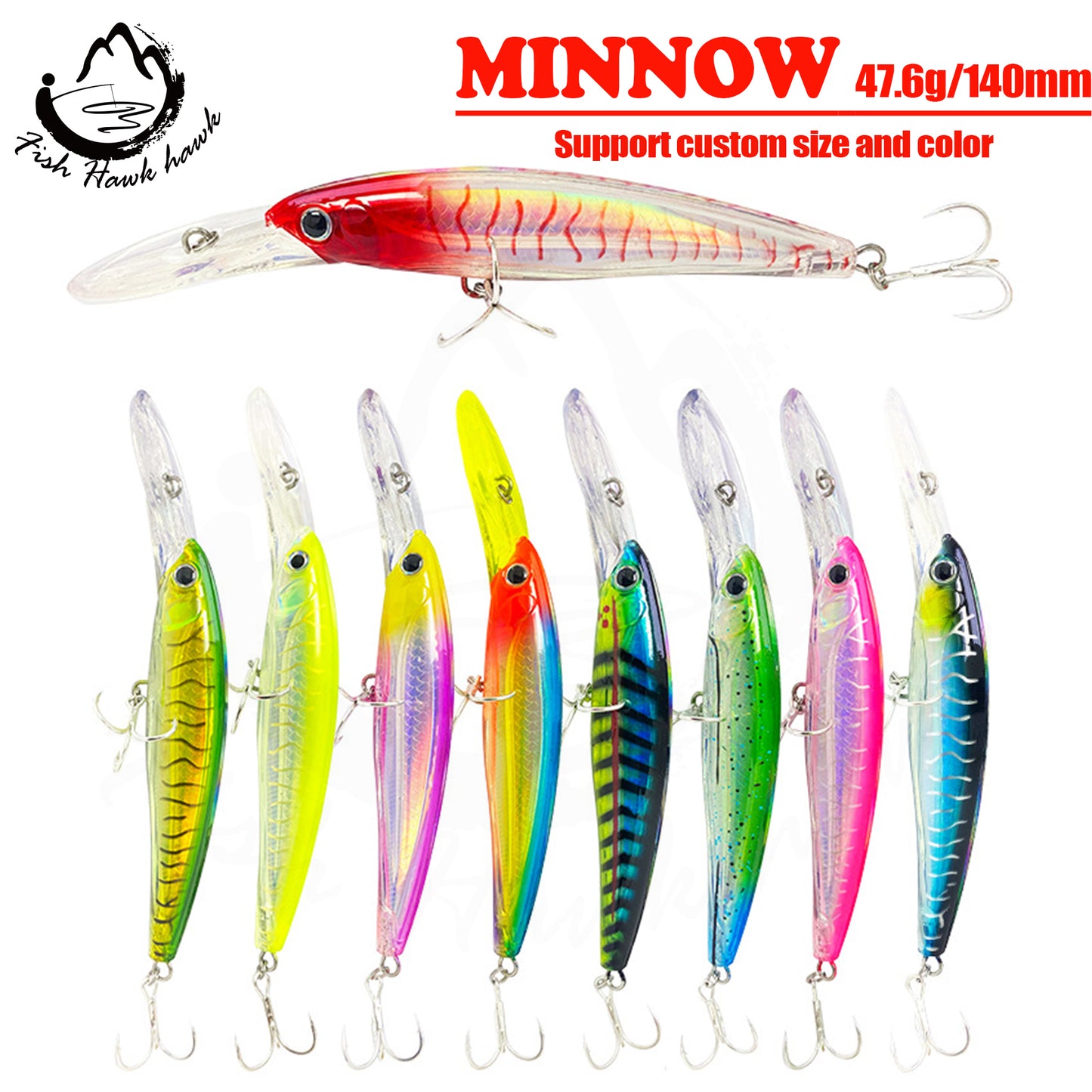Minnow Saltwater Lures 140mm/49g