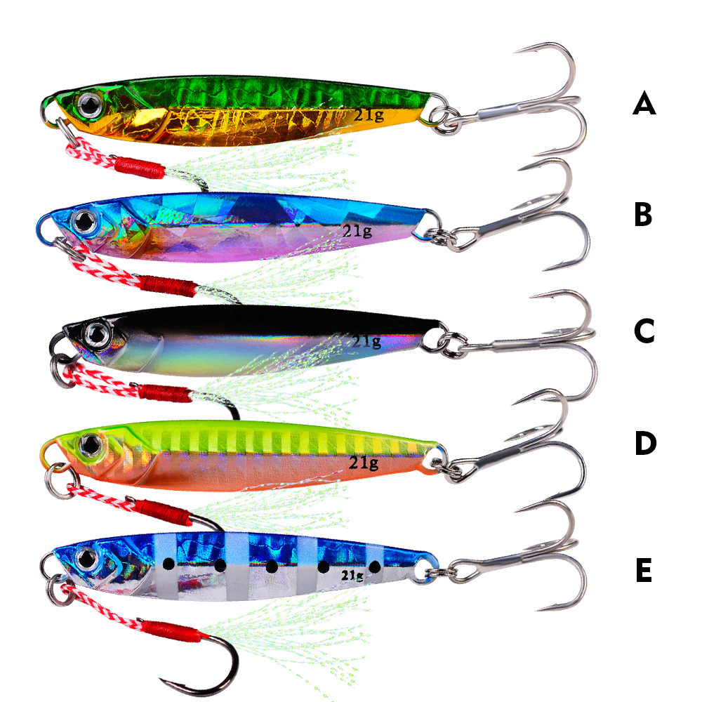 #73 Slow Pitch Jigs 7g 10g 14g 17g 21g