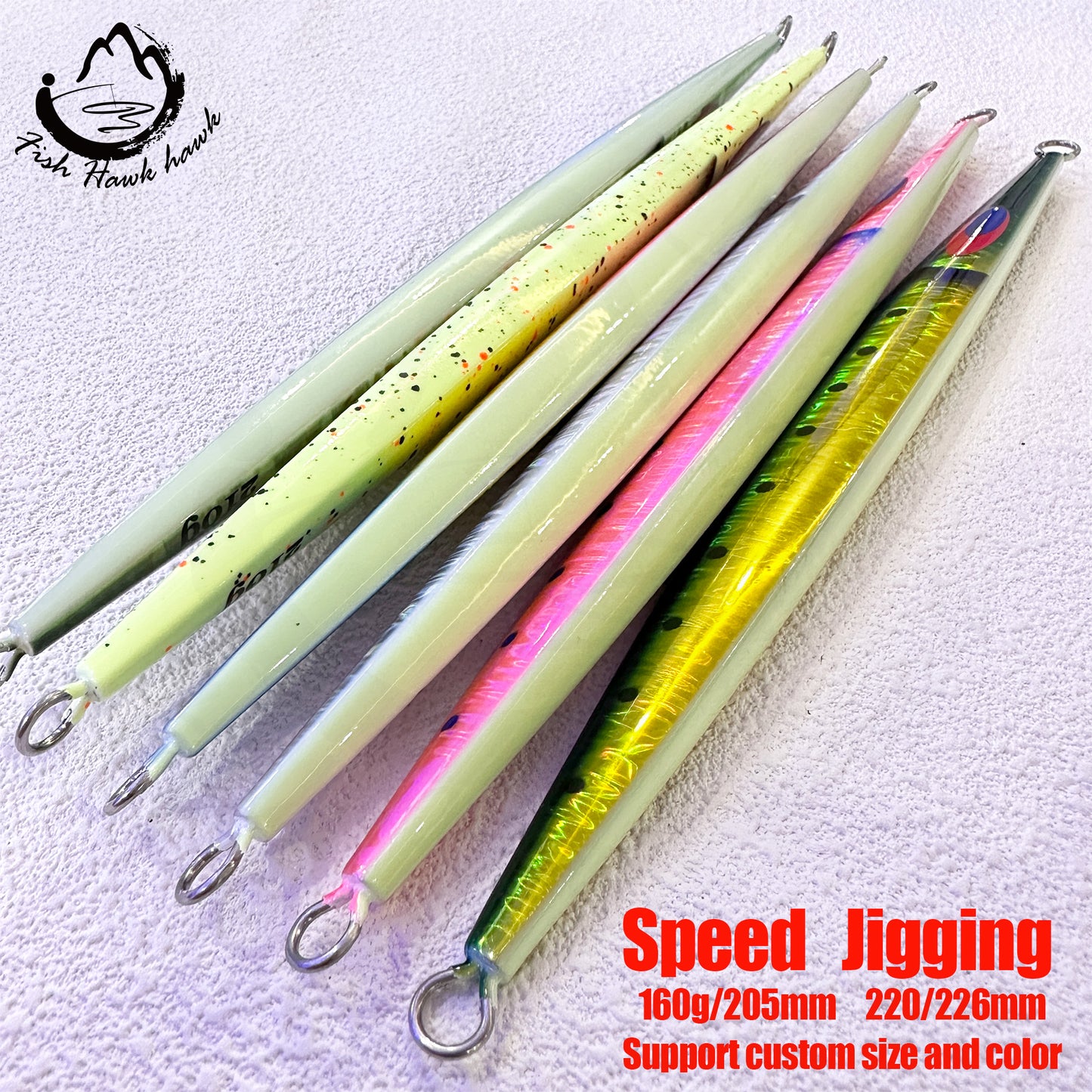 明#46 Speed Jigs Bait 160g 210g