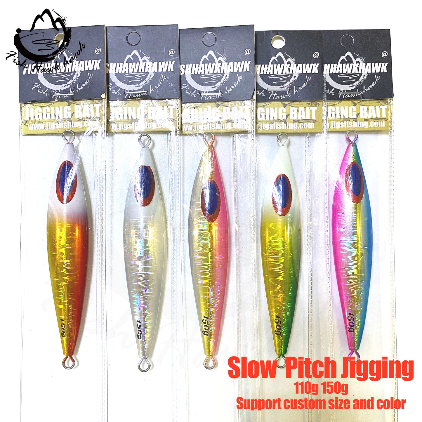 骏#121 Slow Pitch Jigs Bait 110g 150g
