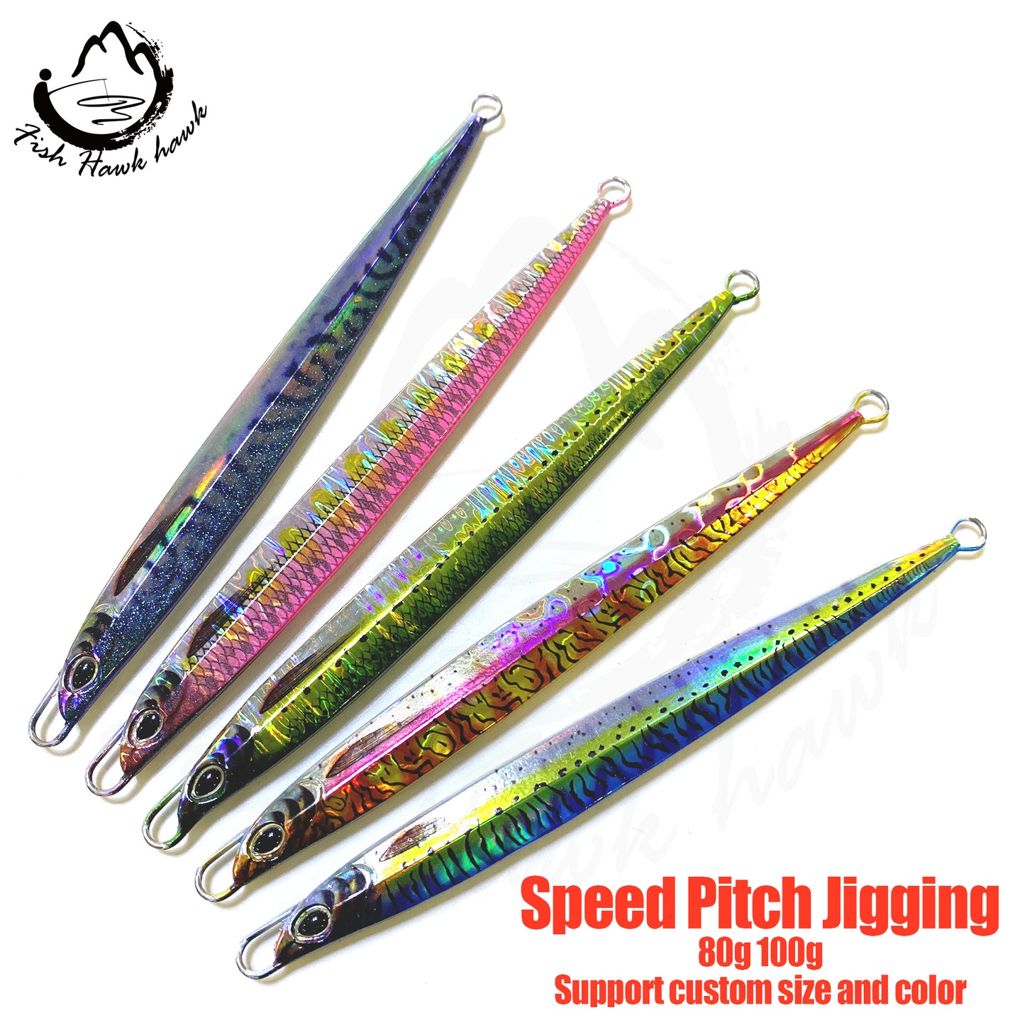 骏#106 Speed Pitch Jigs Bait 80g 100g