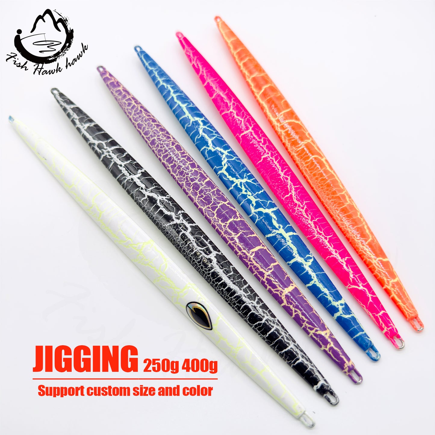 渔#1 Slow/Speed Pitch Jigs Bait 250g 400g