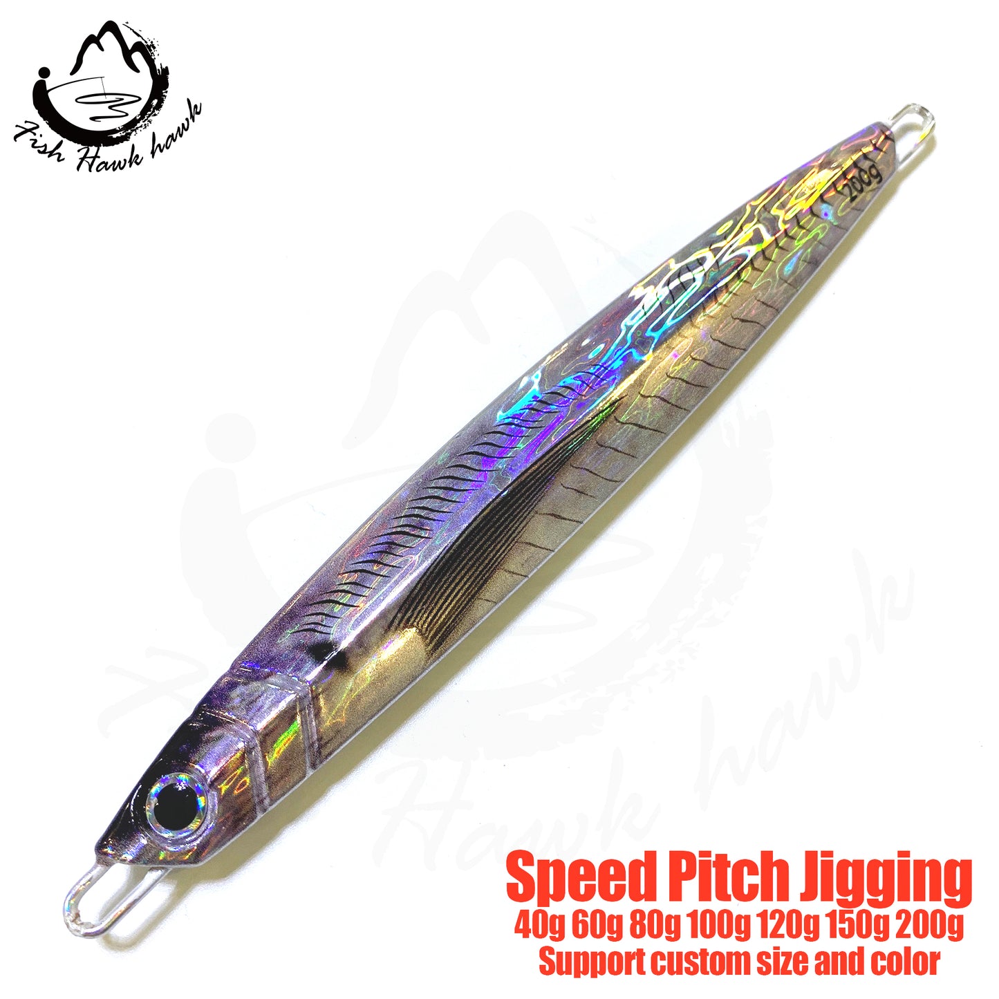 L #9 Slow/Speed Jigs 40g 60g 80g 100g 120g 150g 200g