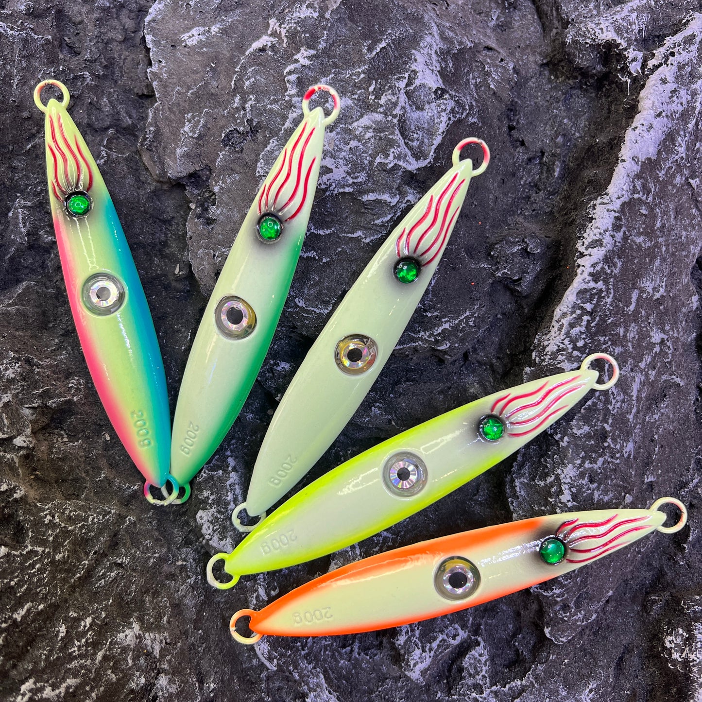 千#73 Slow Pitch Jigs Bait 100g 120g 150g 200g 250g 300g