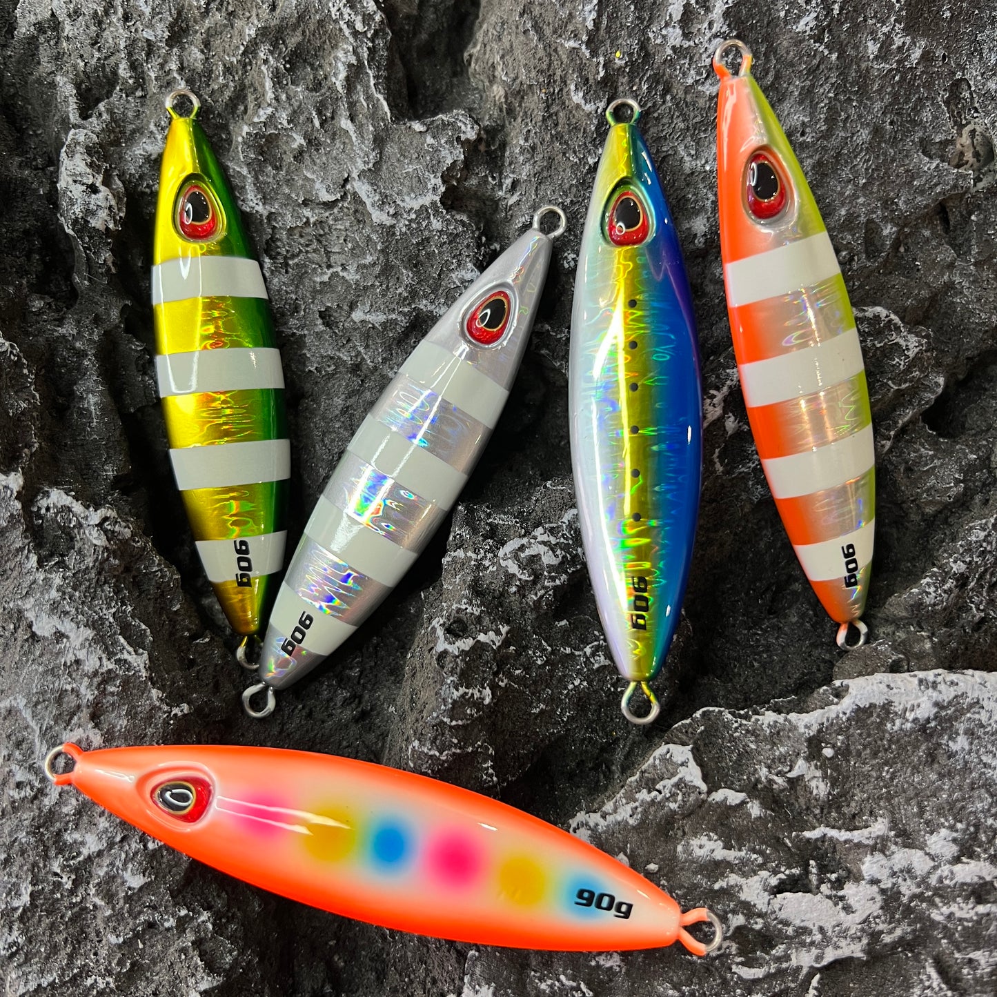 骏#61 Slow Pitch Jigs Bait 60g 90g