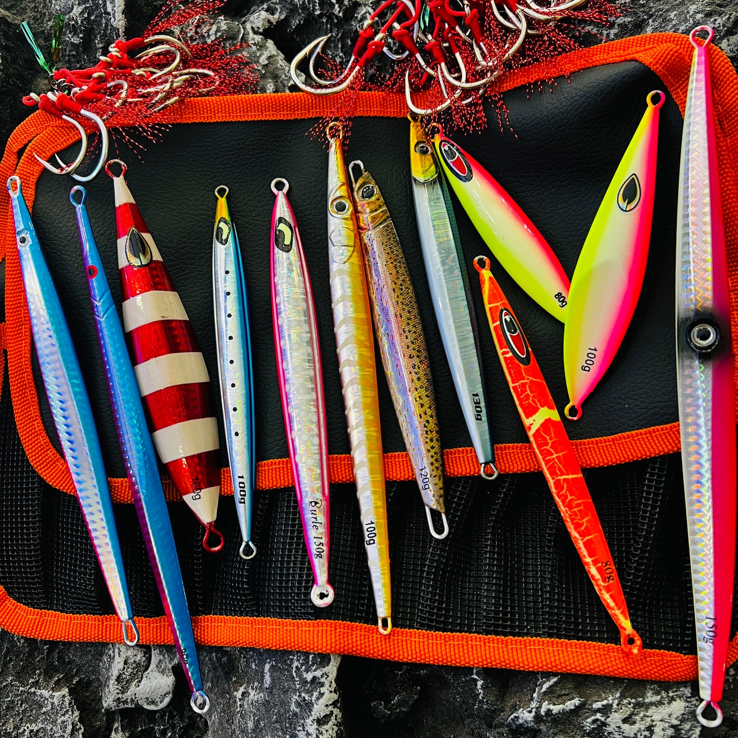 #186 25-piece jigs set, shipping included