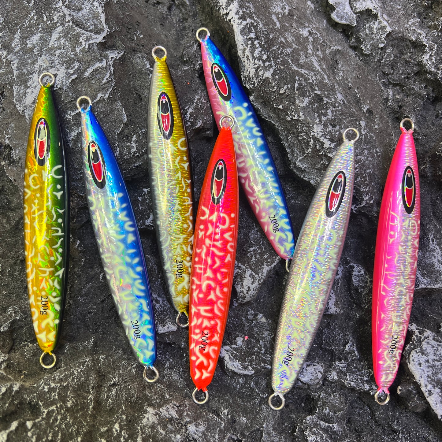 明#113 Slow Pitch Jigs Bait 200g 250g 300g