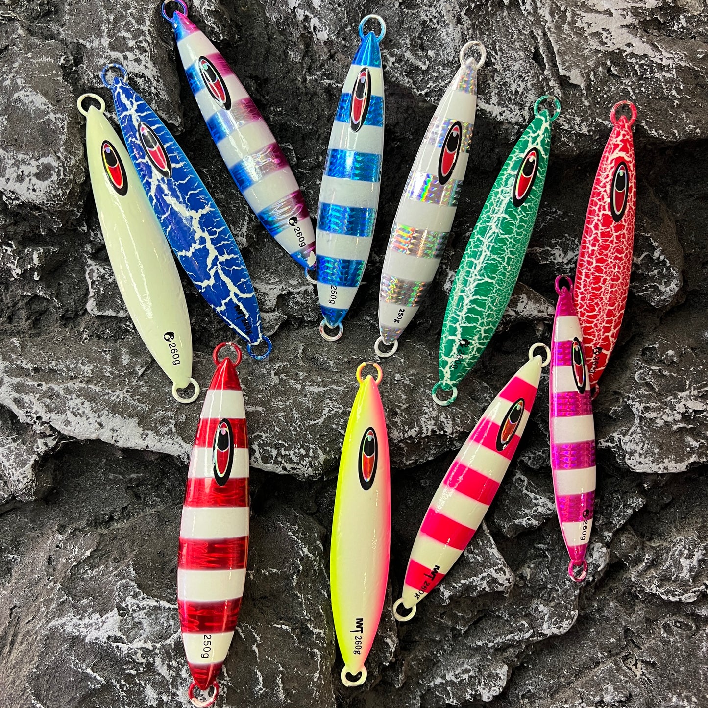 格#126 Slow Pitch Jigs Bait 100g 120g 150g 180g 200g 250g 260g