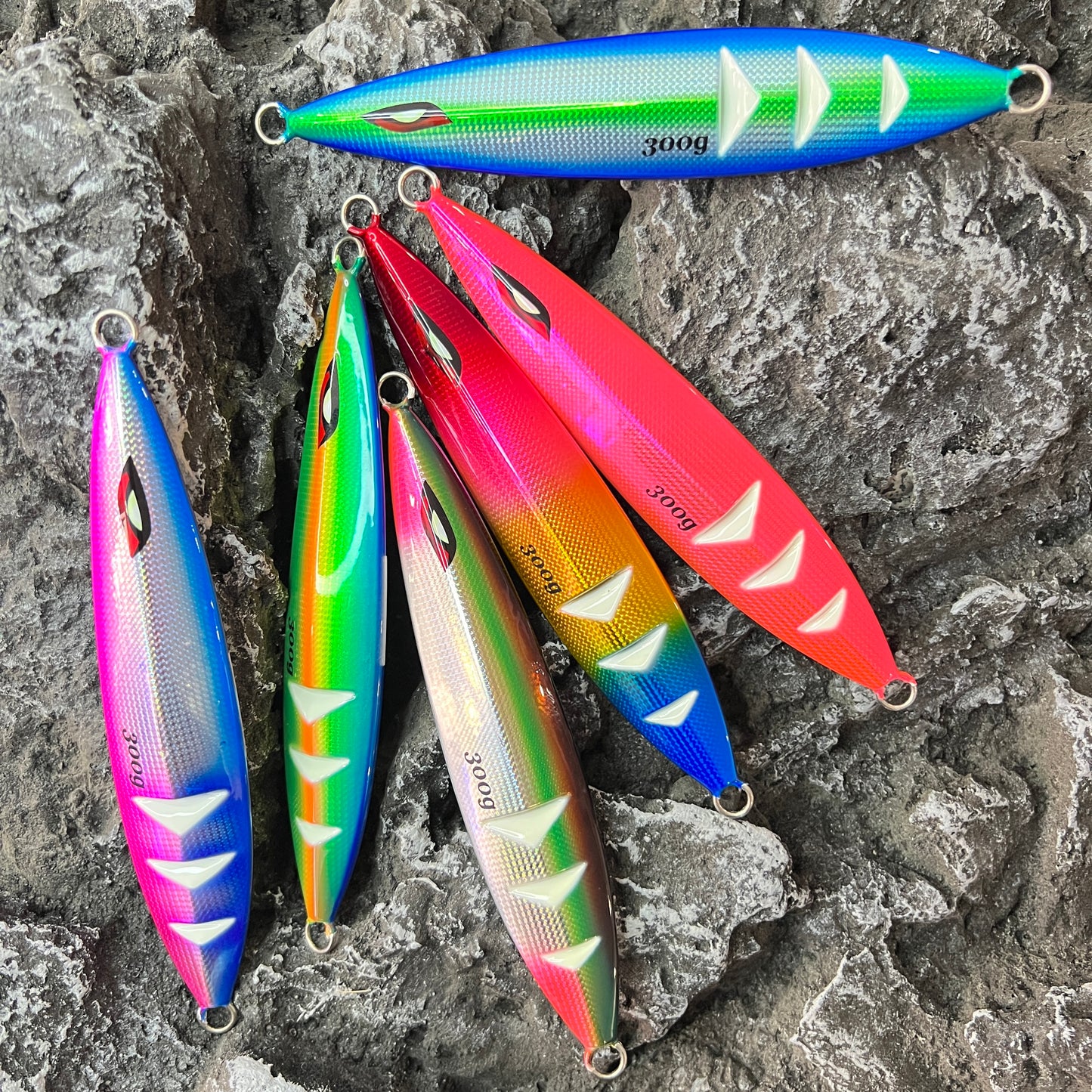 #45 Slow/Speed Pitch Jigs 150g 200g 260g 300g