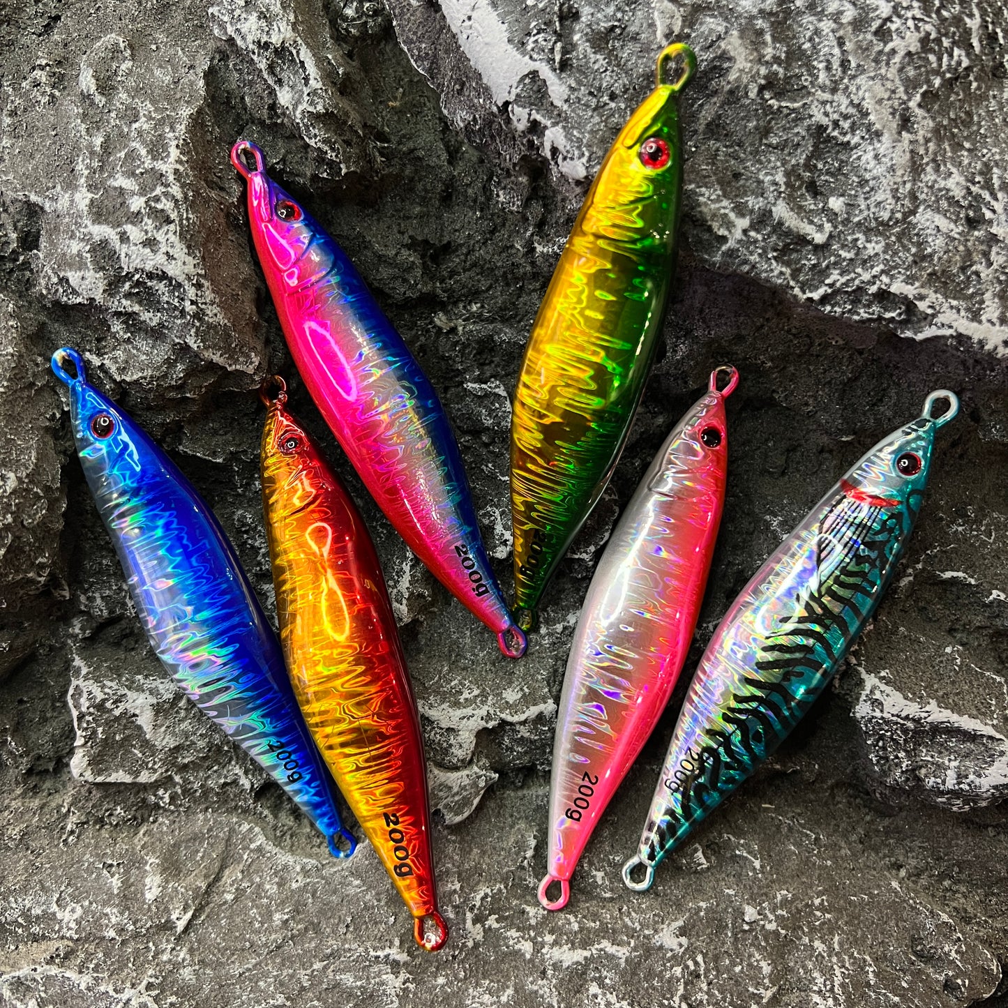 #90 Slow Pitch Jigs 160g 200g 300g 400g