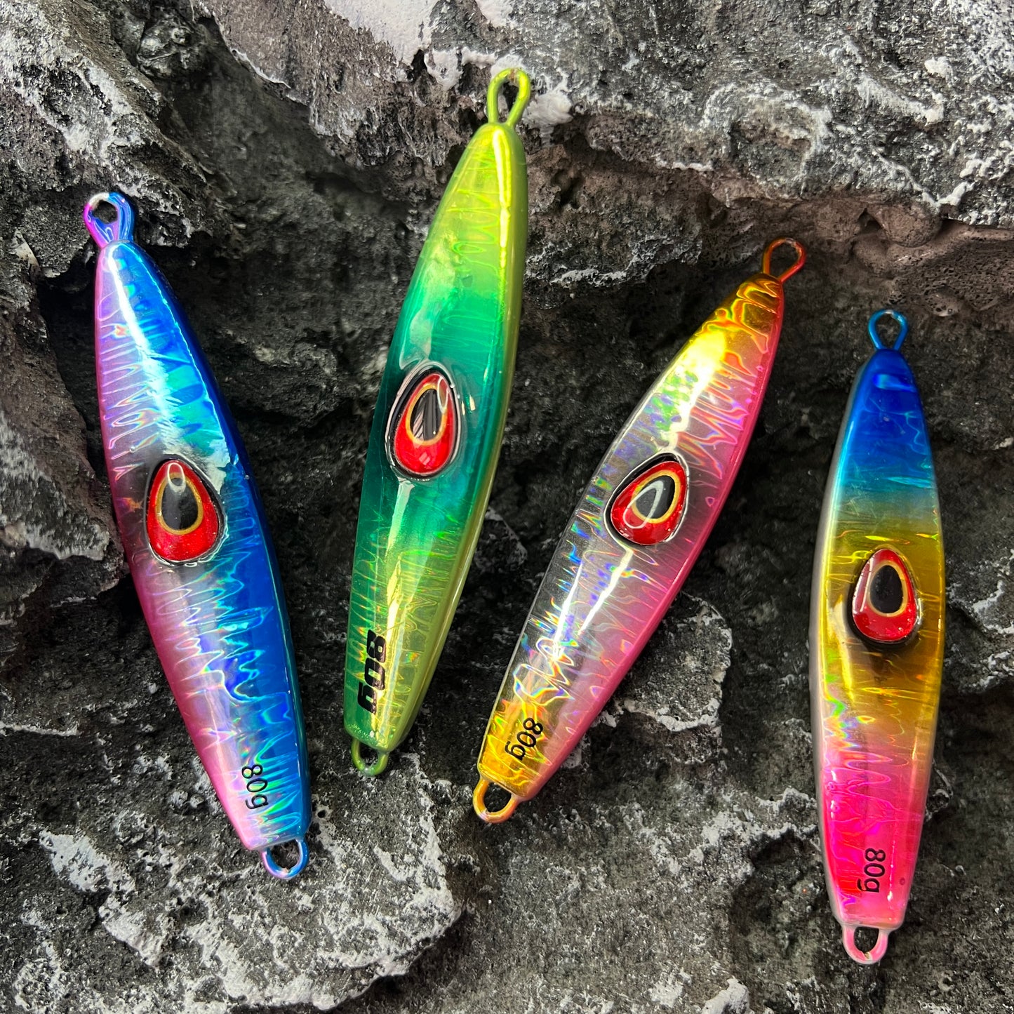 骏#59 Slow/Speed Pitch Jigs Bait 40g 60g 80g