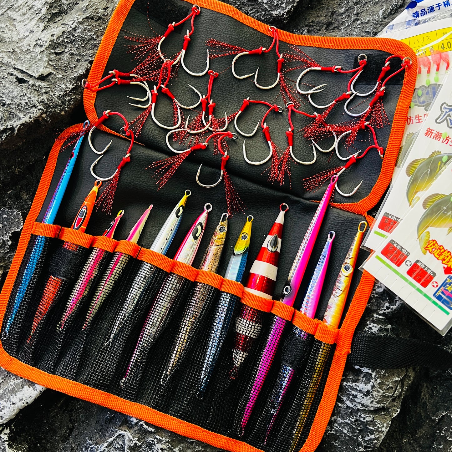 #186 25-piece jigs set, shipping included
