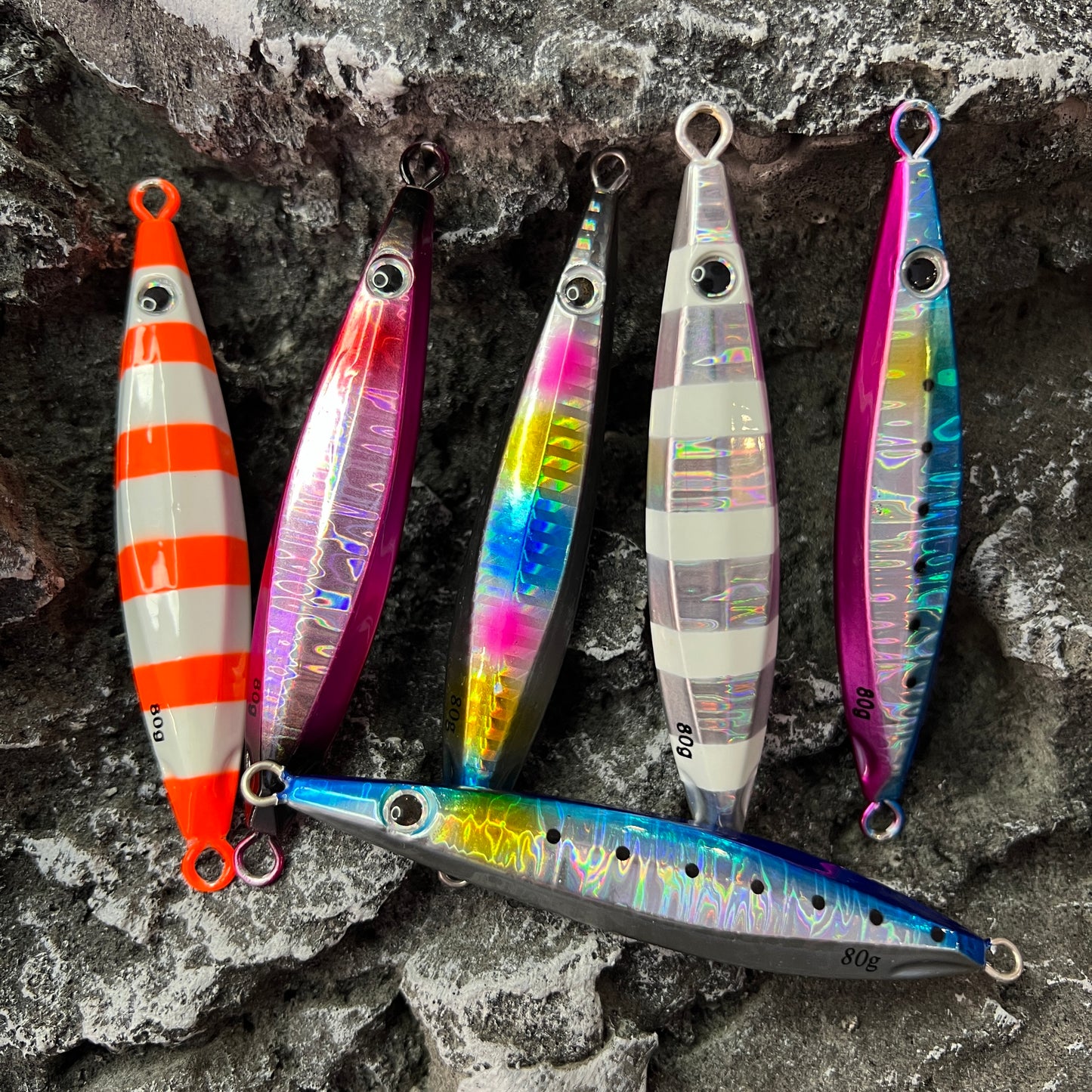 拓#157 Slow Pitch Jigs Bait 60g 80g 100g