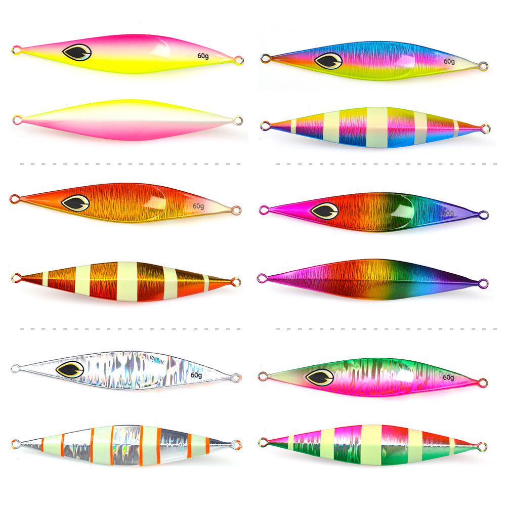 #55 Slow/Speed Pitch Jigs 60g 80g