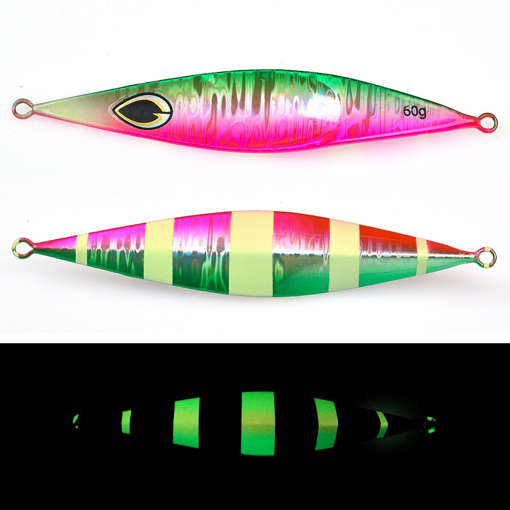 #55 Slow/Speed Pitch Jigs 60g 80g